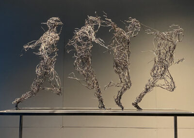 Stefanie Welk · THROUGH TIME AND SPACE