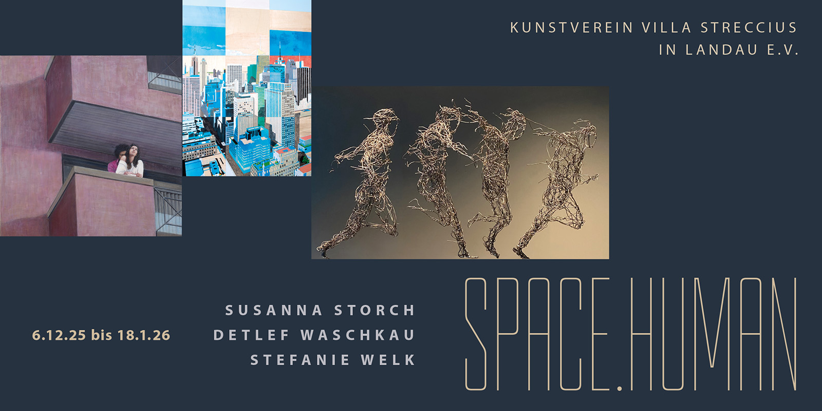 Ausstellungstitel "Die Kunst des Alterns"