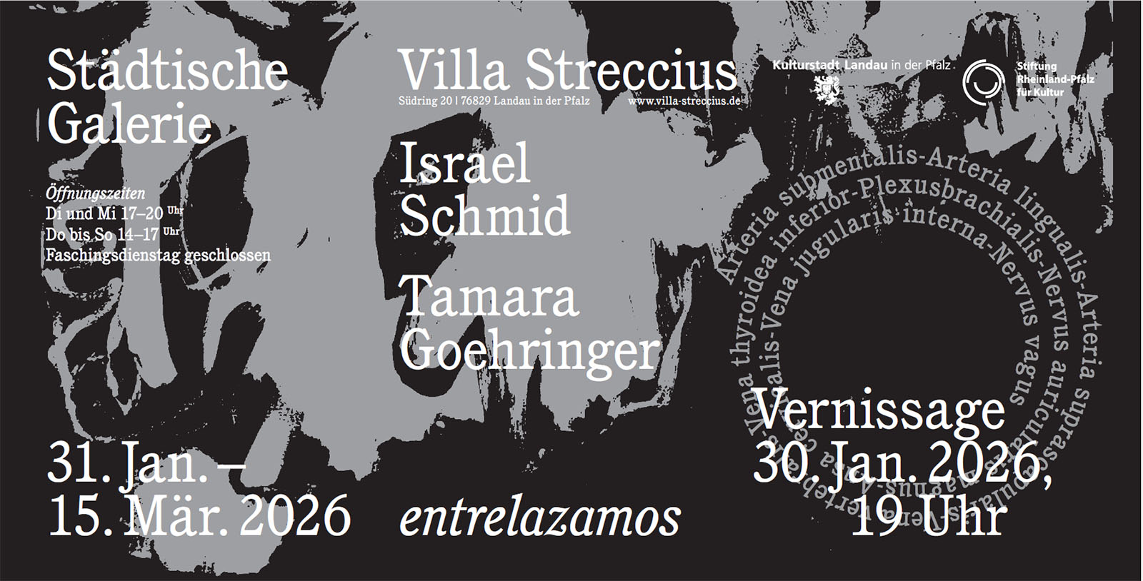 Ausstellungstitel "Die Kunst des Alterns"